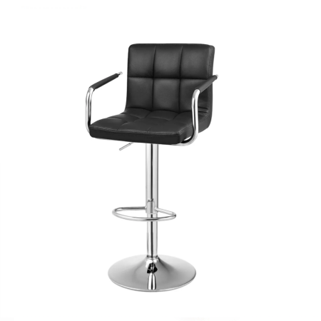 Modern Leather Bar Stool with Armrests| DT-983