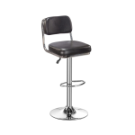 Round Leather Bar Stool With Steel Frame| DT-988
