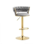 Classy Velvet Bar Stool| DT-992