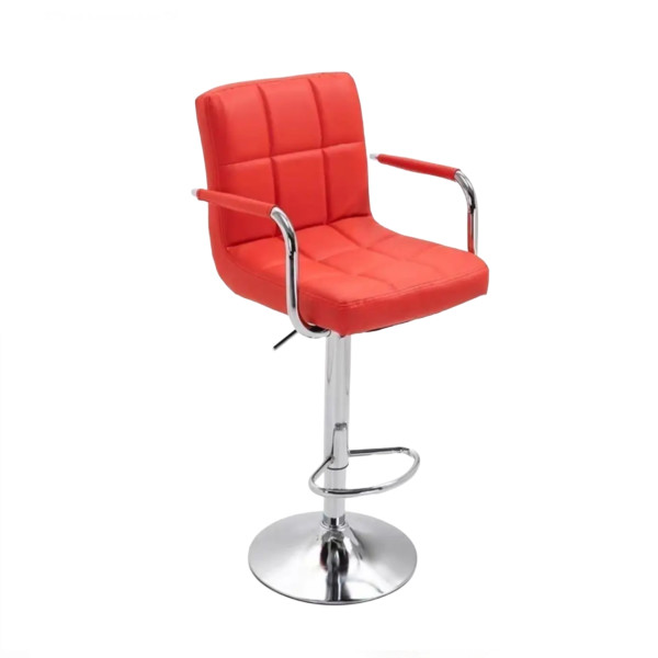 Modern Leather Bar Stool with Armrests| DT-983