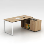 Office Desk with Cabinet