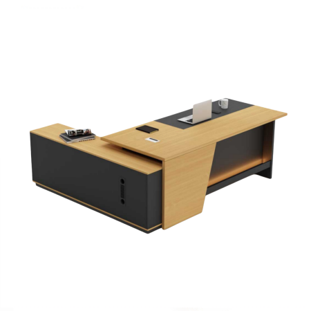 Office Desk with Side Storage