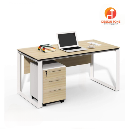 Modern Manager Table with Cabinet| MAT-AL