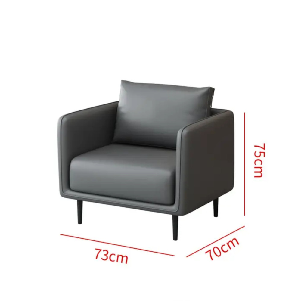 Modern Minimalist Leatherette Sofa- Palma Modern Minimalist Leatherette Sofa- Palma
